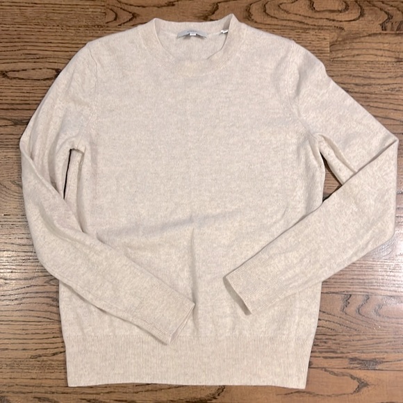 Vince Easy Fit Crewneck Wool & Cashmere Sweater - Picture 1 of 4